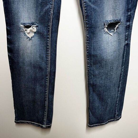 Denver Hayes CHLOE CURVY-FIT FLEXTECH Distressed
STRAIGHT LEG Jeans Sz 10x32 - Picture 3 of 6